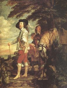 Anthony Van Dyck Charles I King of England Hunting (mk05)
